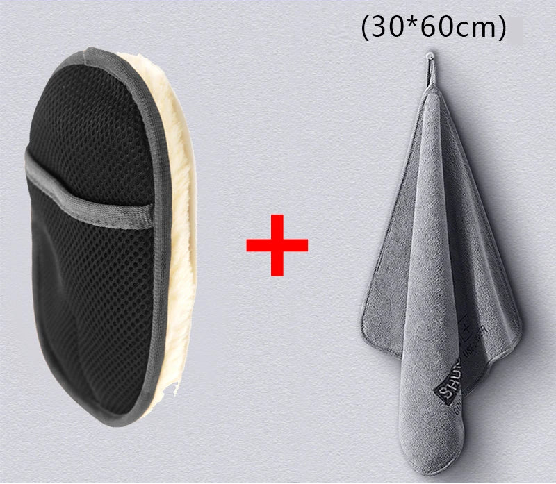 Gant de Lavage Auto Ultra Doux Anti-Rayures | CARFIT