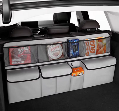 Sac de rangement suspendu en maille – Organisateur multifonction pour dossier de siège voiture/SUV CARFIT