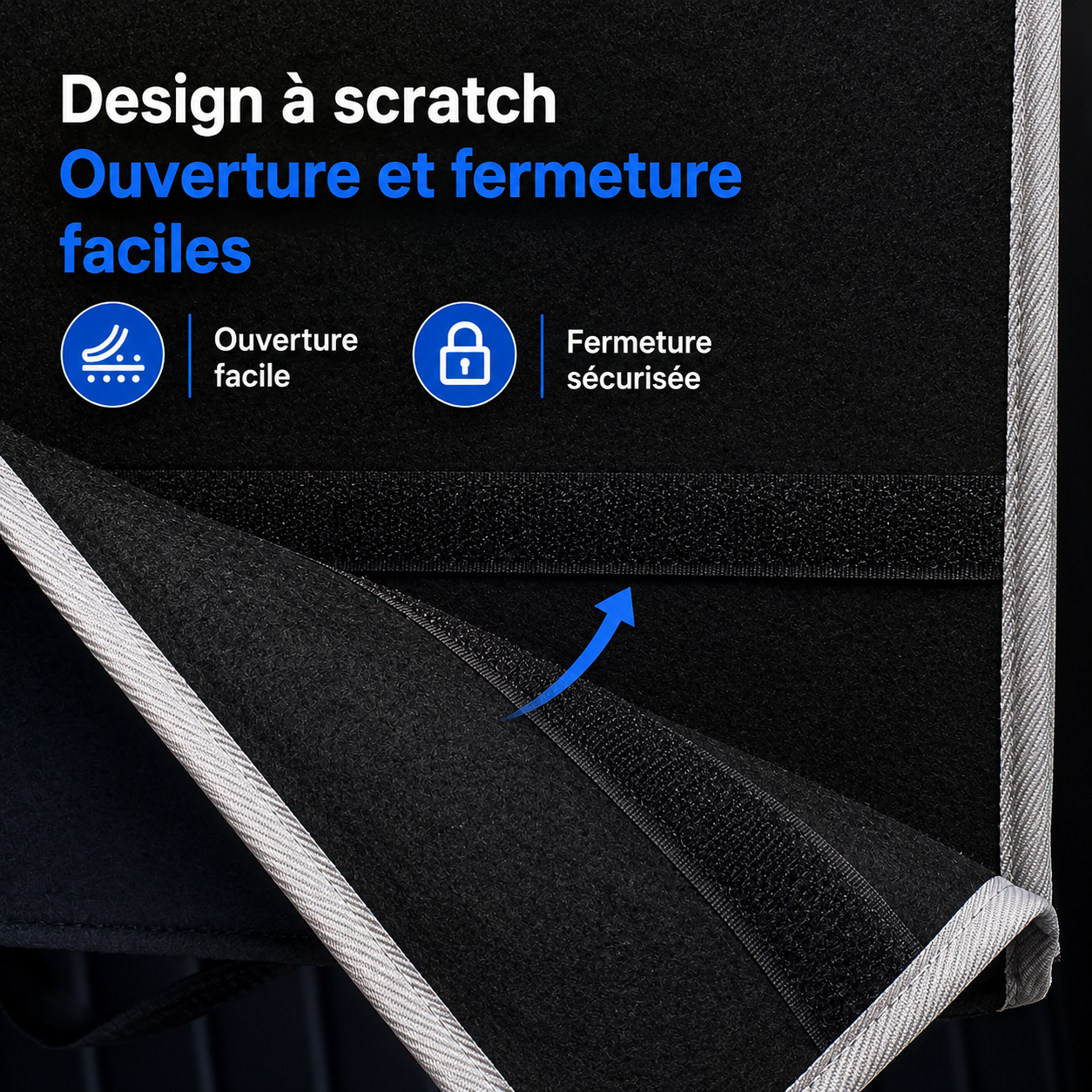 Organisateur de Coffre Voiture Pliable Grande Capacité | CARFIT