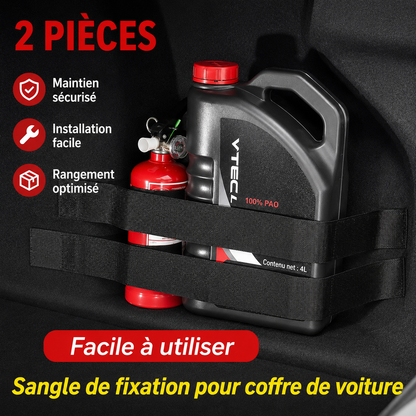 Sangle de Fixation Élastique pour Coffre de Voiture