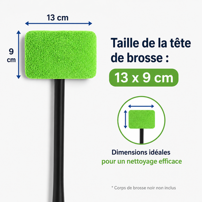Lingettes Microfibres Réutilisables pour Pare-Brise