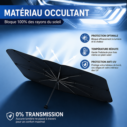 Pare-soleil parapluie voiture anti-UV pliable | CARFIT