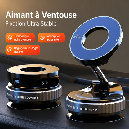 Support Téléphone Magnétique 360° Ultra Stable | CARFIT