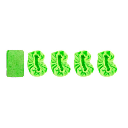 5pcs Microfiber Cleaning Brush Replacement Cloths - Washable & Reusable,  for Car Windshield Wipers, Home Glass, Aquariums