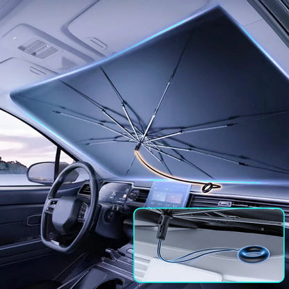 Pare-soleil parapluie voiture anti-UV pliable | CARFIT