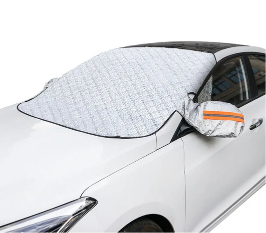 Bâche pare-brise magnétique voiture anti-gel, anti-neige et anti-givre – Protection hiver