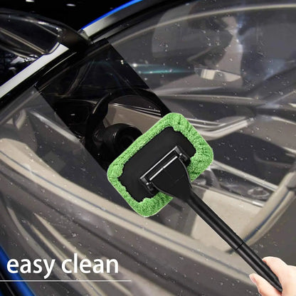 5pcs Microfiber Cleaning Brush Replacement Cloths - Washable & Reusable,  for Car Windshield Wipers, Home Glass, Aquariums