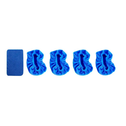 5pcs Microfiber Cleaning Brush Replacement Cloths - Washable & Reusable,  for Car Windshield Wipers, Home Glass, Aquariums
