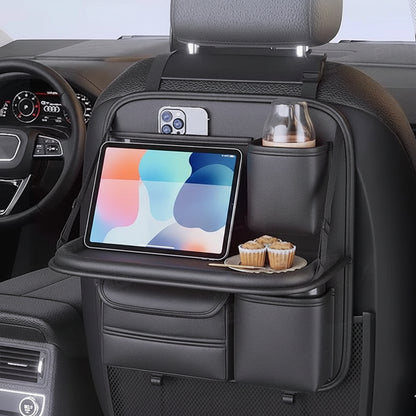 Organisateur de Voyage pour Voiture – Rangement & Tablette Intégrée