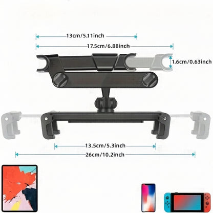 Support tablette voiture détails